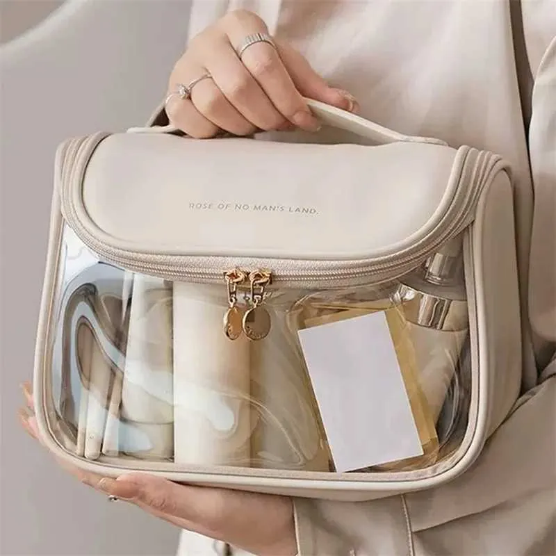 clear hanging travel toiletry bag Coated Organizer Set so theres no need to unpack Toiletry Bag 3 Piece Set: