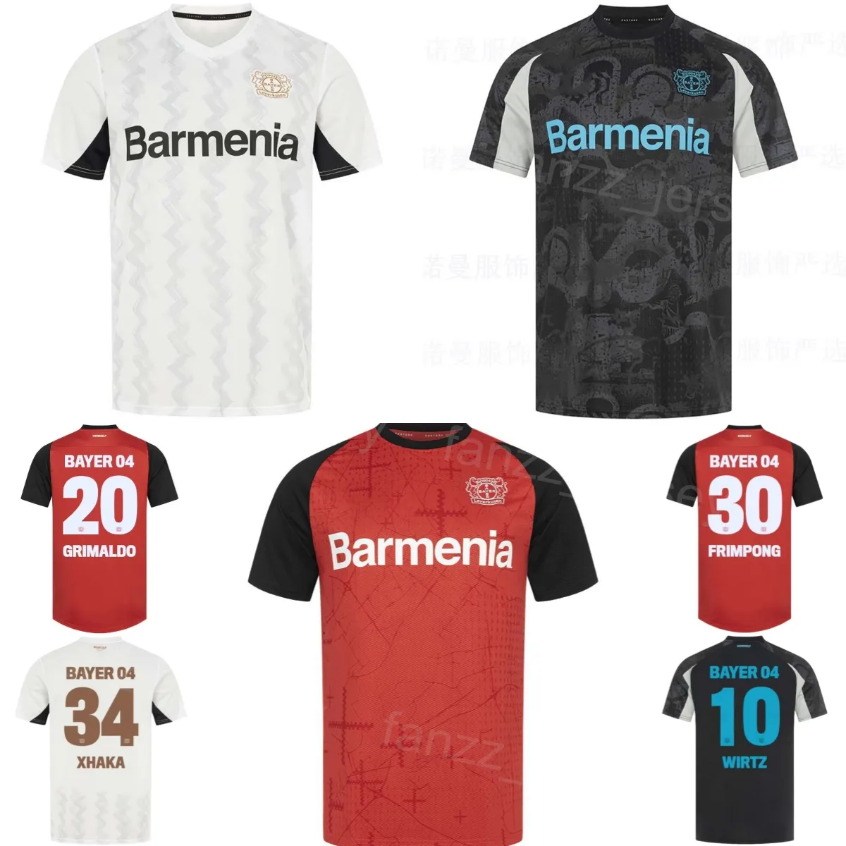 Bayer 04 Leverkusen Wirtz 10 レッドシャツ