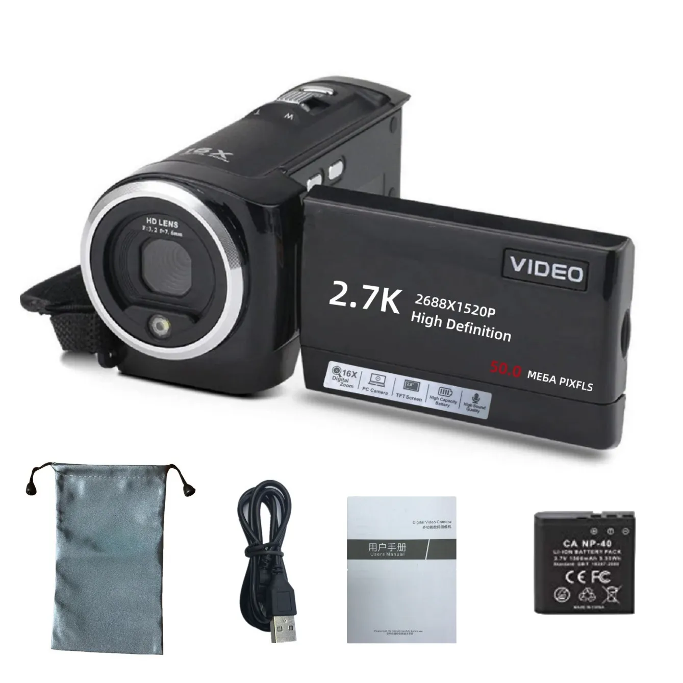 Camcorder Bekhic Infrared Night Vision Remote Control Handy Camera Hd Desertcart