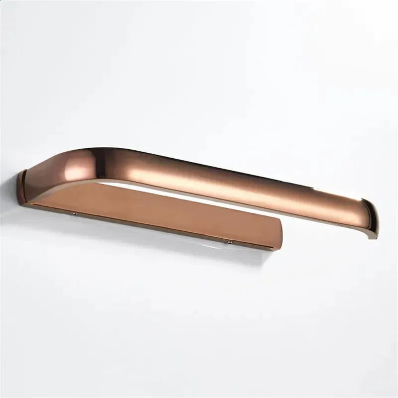 Porte-Serviettes Mural Or Rose Brossé – Acier Inox 304 Élégant 50 Ou 60 Cm – Design Moderne Salle De Bain