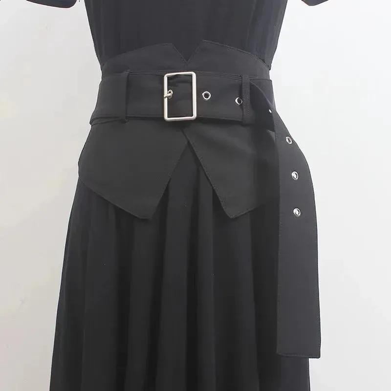 white with black lace prom dress The Specialist Black Dress Belt by Nickel Smart 34 inch / Black / Carbon Fiber/Leather main image 0