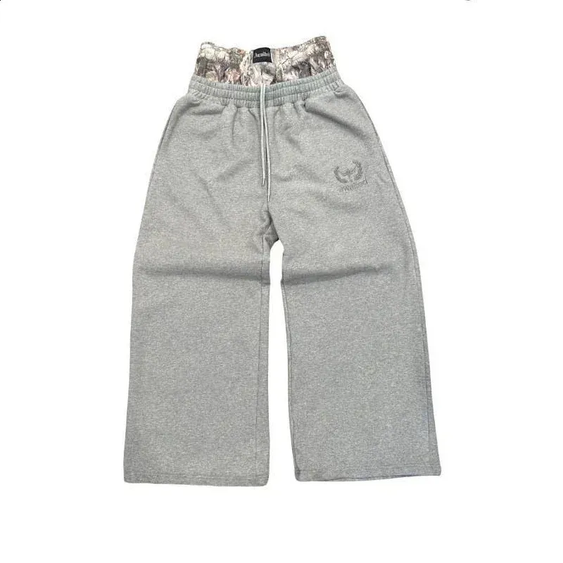 Black Baggy Cargo Pants Fashion Harajuku Straight Trousers