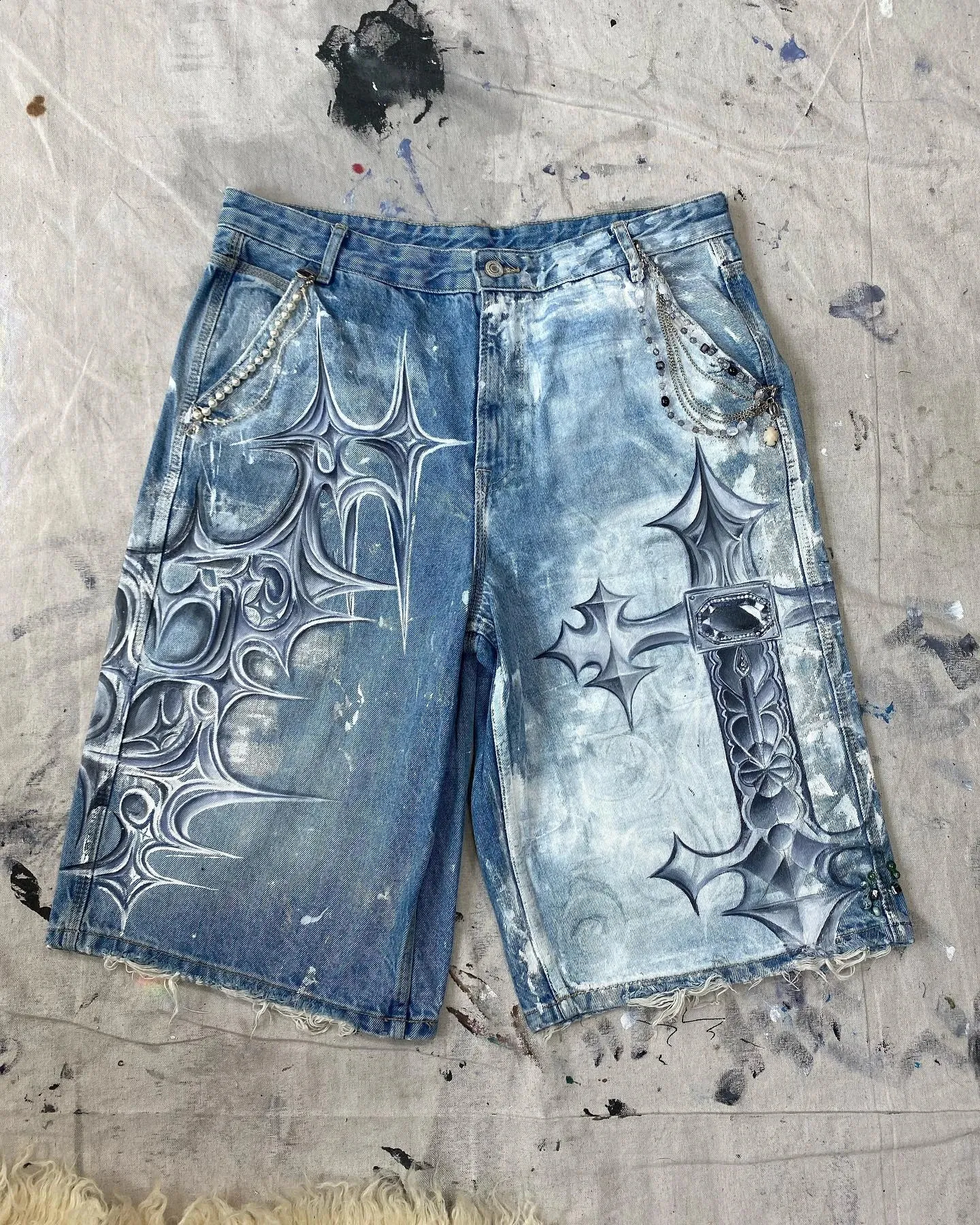 ジャケット Luxury Street Wear Be Washed Denim Jk Short Hiphop unisexual b2feaeaa-a872-4611-a843-