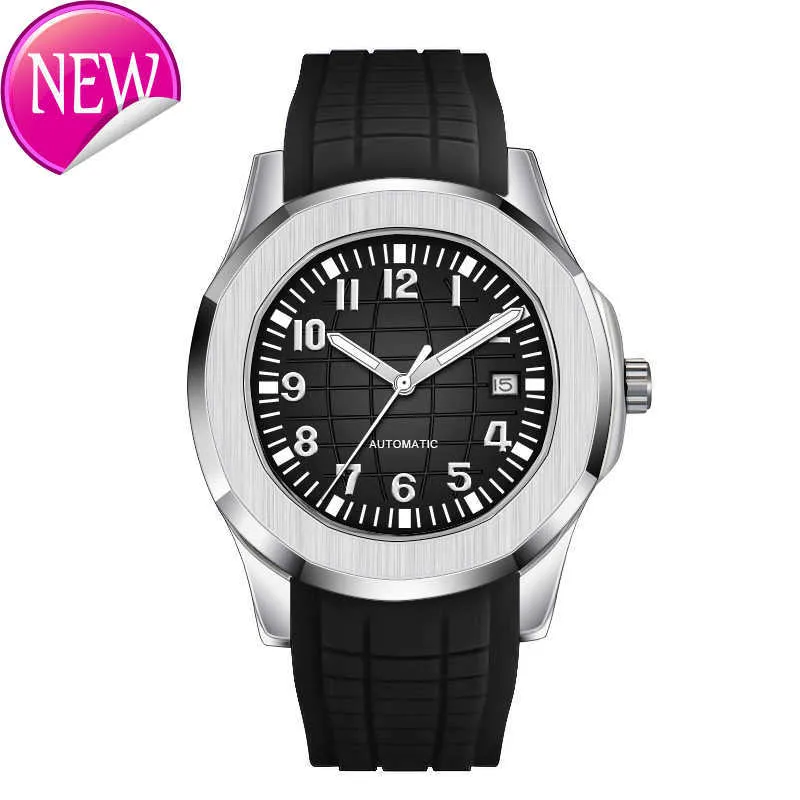 Wholesale Online Shopping Watch Mens Custom Automatic Watch with Perpetual Calendar Luxury Black Mechanical Watches for Men