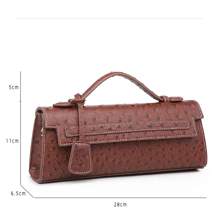 バッグ japanese label Y2K ostrich leather bag japanese label Y2K ostrich leather bag - メルカリ