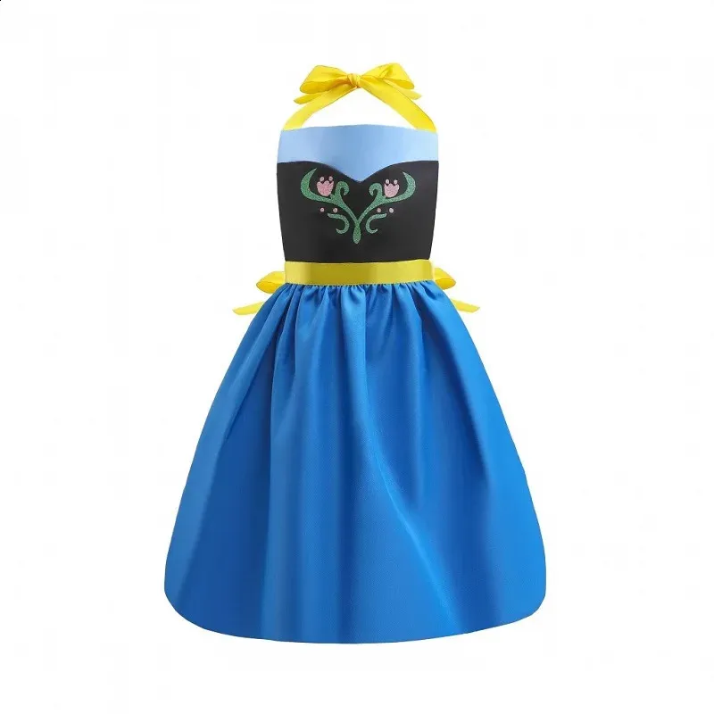 Grembiule Per Bambini Liutufy - Regolabile Con Scollo Americano - Impermeabile Per Cucina, Pittura E Giardinaggio - 3-8 Anni - 2