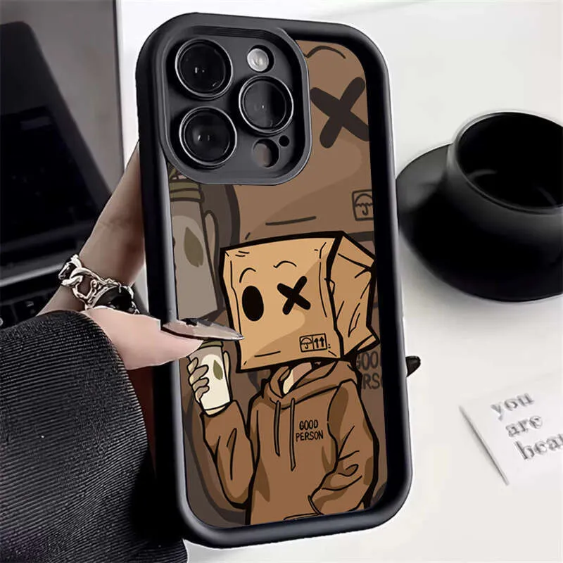 Cartoon Box Man Pattern Plastic Wallet Phone Case for iPhone 13 12 11 Pro Max XS X XR 7 8 Plus 15 14 Soft Shockproof Cover from Dhgate Cell Phone Cases - price 9.05 Cartoon Box Man Pattern Plastic Wallet Phone Case for iPhone 13 12 11 Pro Max XS X XR 7 8 Plus 15 14 Soft Shockproof Cover from Dhgate Cell Phone Cases - price 9.05