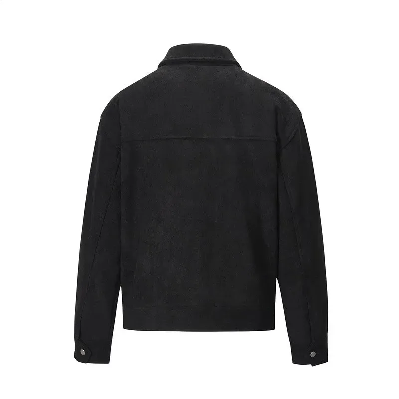 Men's Oversized Suede leather jacket with Lapel Zipper Men's Oversized Suede leather jacket with Lapel Zipper