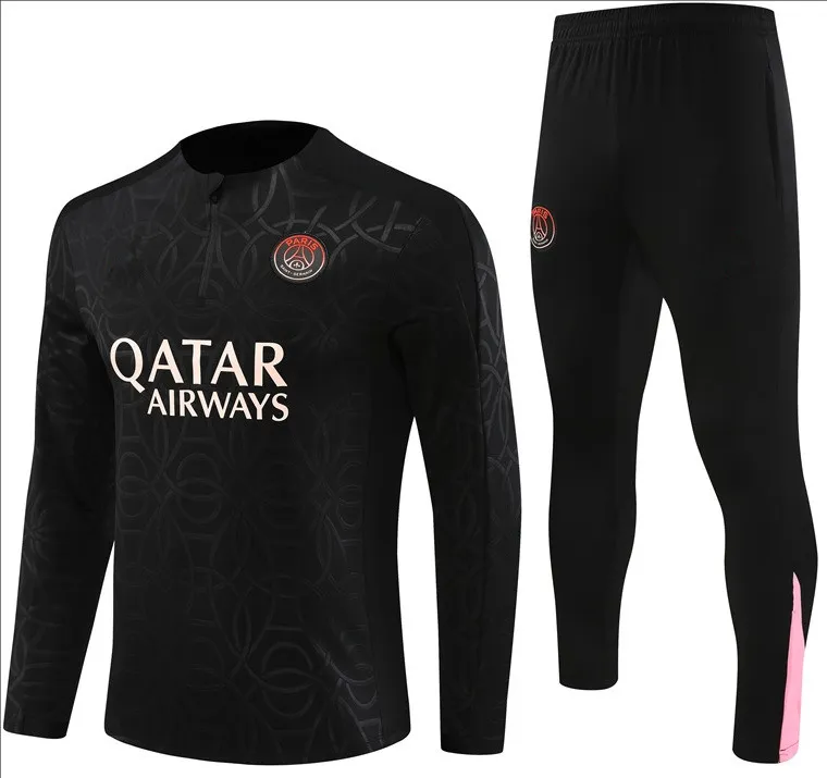 Soccer Tracksuit: Performance Football Training Suit With Half Zip