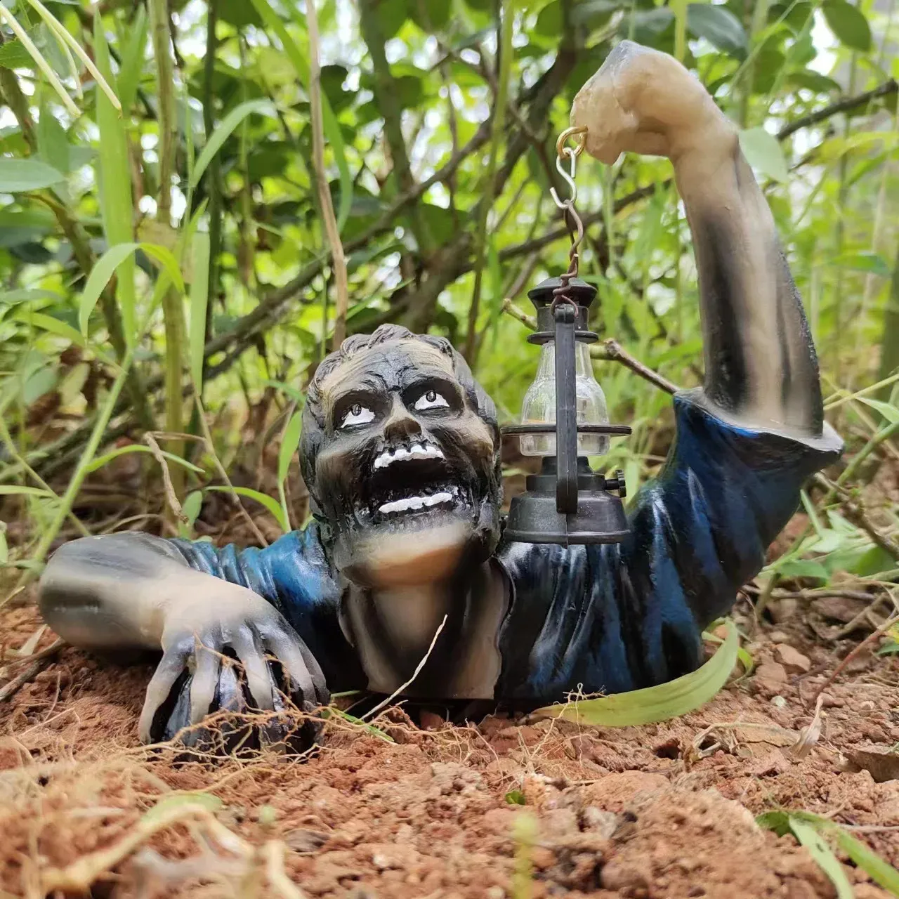 Halloween Garden And Home Head S Walking Dead Zombie Crawling Out Of Grave  Solar LED LAMP Statue Figure Home Decoration 240910 De 21,72 € | DHgate, image size:1280x1280