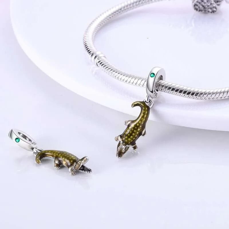 Dolphin And Whale Pendant Beads For Charm Bracelets Sterling Silver_voghion.com