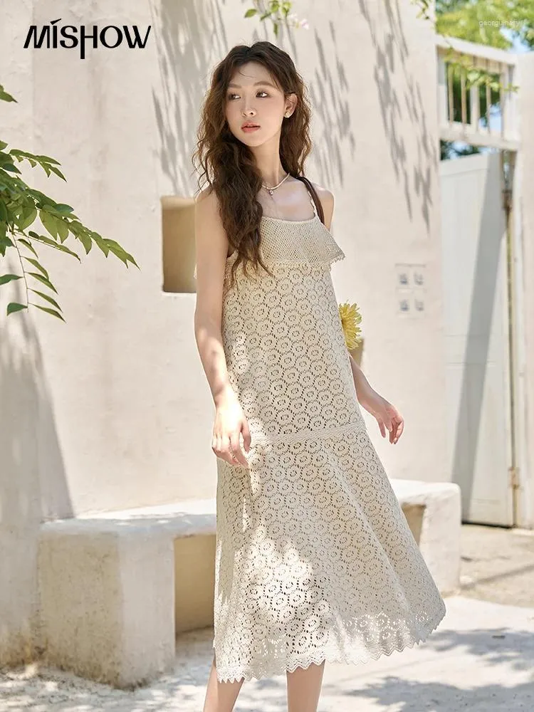 MISHOW Womens Lace Macys Summer Dresses Casual Korean Retro A Line Spaghetti Strap Square Collar Sleeveless Holiday Dress MXC33L1286 From Georgianary 37.61 In Bulk DHgate.Com