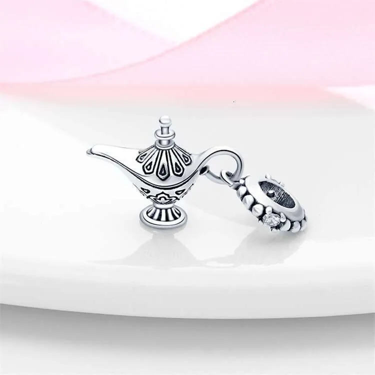 Exquisite Wine Pot Charm Bead Sterling Silver 925 For Bracelet_voghion.com