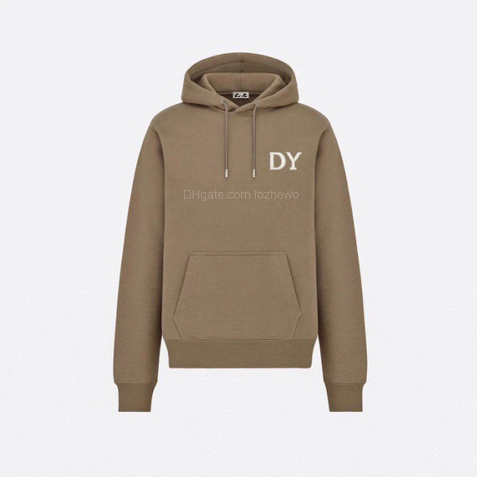 Casual Letter Embroidery Hooded Cotton Sweatshirt Casual Letter Embroidery Hooded Cotton Sweatshirt