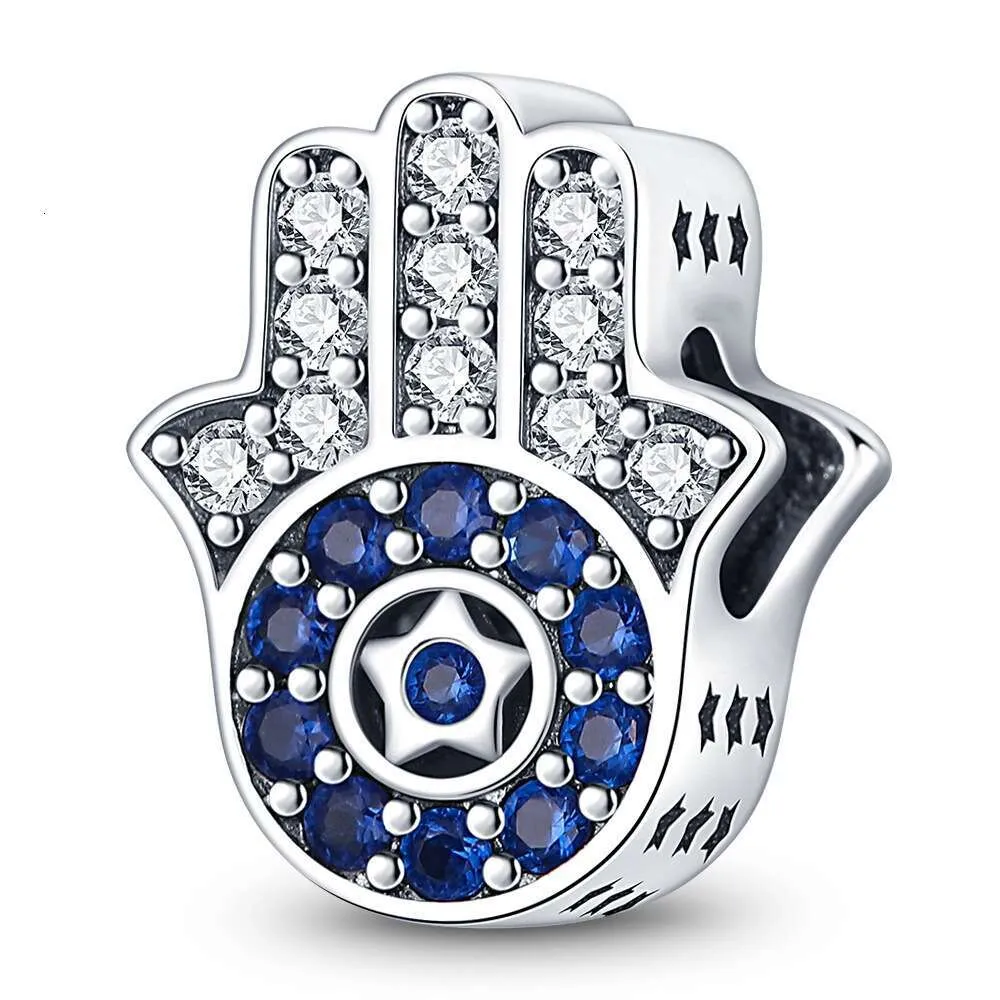 Breloque main de fatma en argent sterling pour bracelet bijou_voghion.com