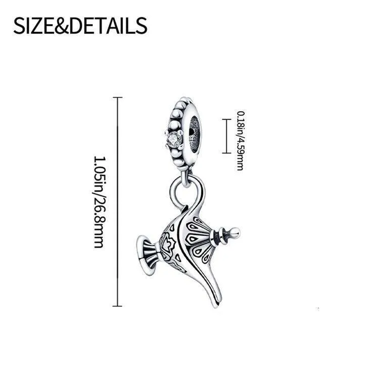 Exquisite Wine Pot Charm Bead Sterling Silver 925 For Bracelet_voghion.com