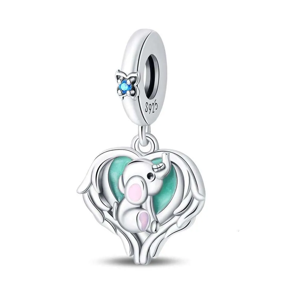 New Sterling Charm Luminous Butterfly Firefly Deer Pendant Fit Charms Silver 925 Bracelet DIY Jewelry Making For Women_voghion.com