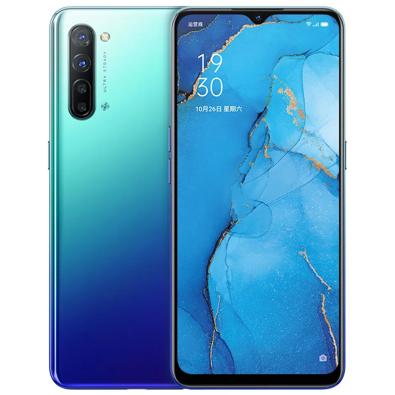 Original Oppo Reno 3 5G Cell Phone 8GB RAM 128GB ROM Mediatek 