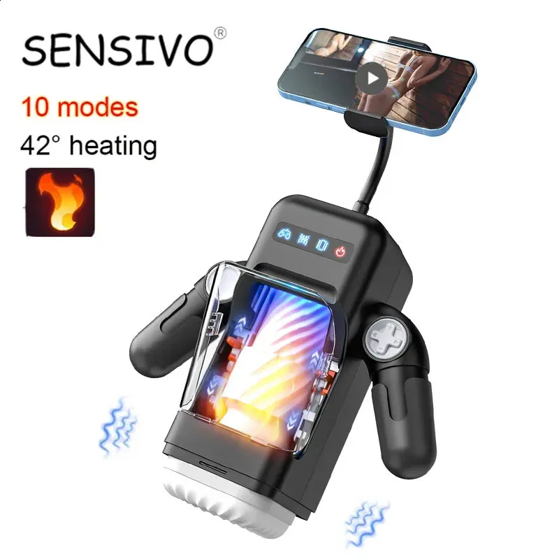 SENSIVO Automatic Male Masturbator Vibration... From Ruiqi04, $55.23 |  DHgate.Com