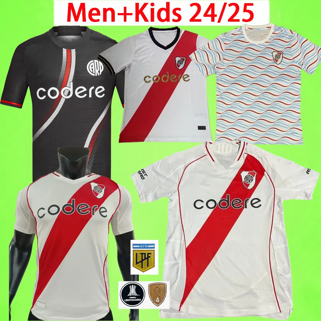 River Plate soccer jerseys 2024 2025 fans player version TUCUMAN BARRACAS CENTRAL BELGRANO 24 25 Camiseta de futbol DE LA CRUZ BELTRAN Training suit