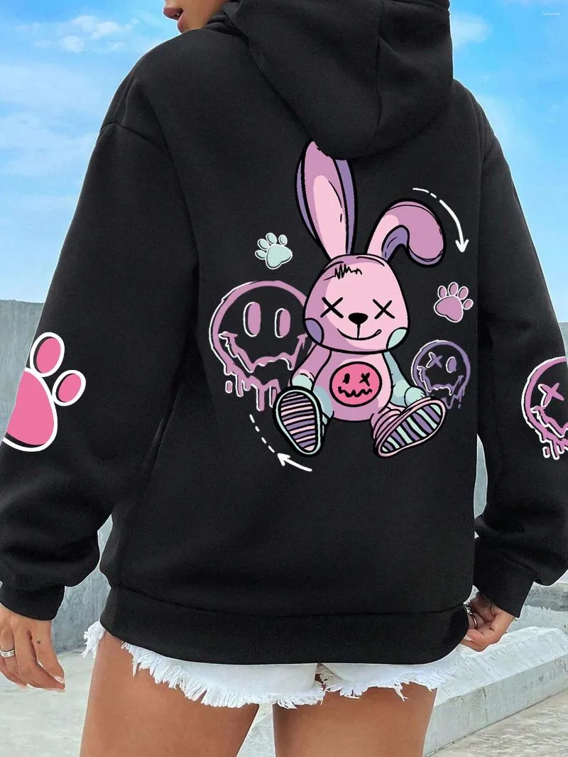 Mens Fleece Hoodie - Hip Hop Streetwear Oversized Casual