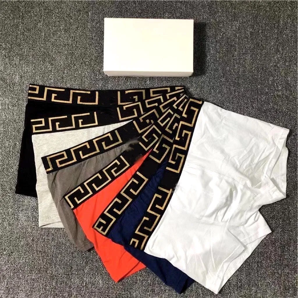 Designer Men's Boxer Briefs With Greek Key Pattern –... From ...