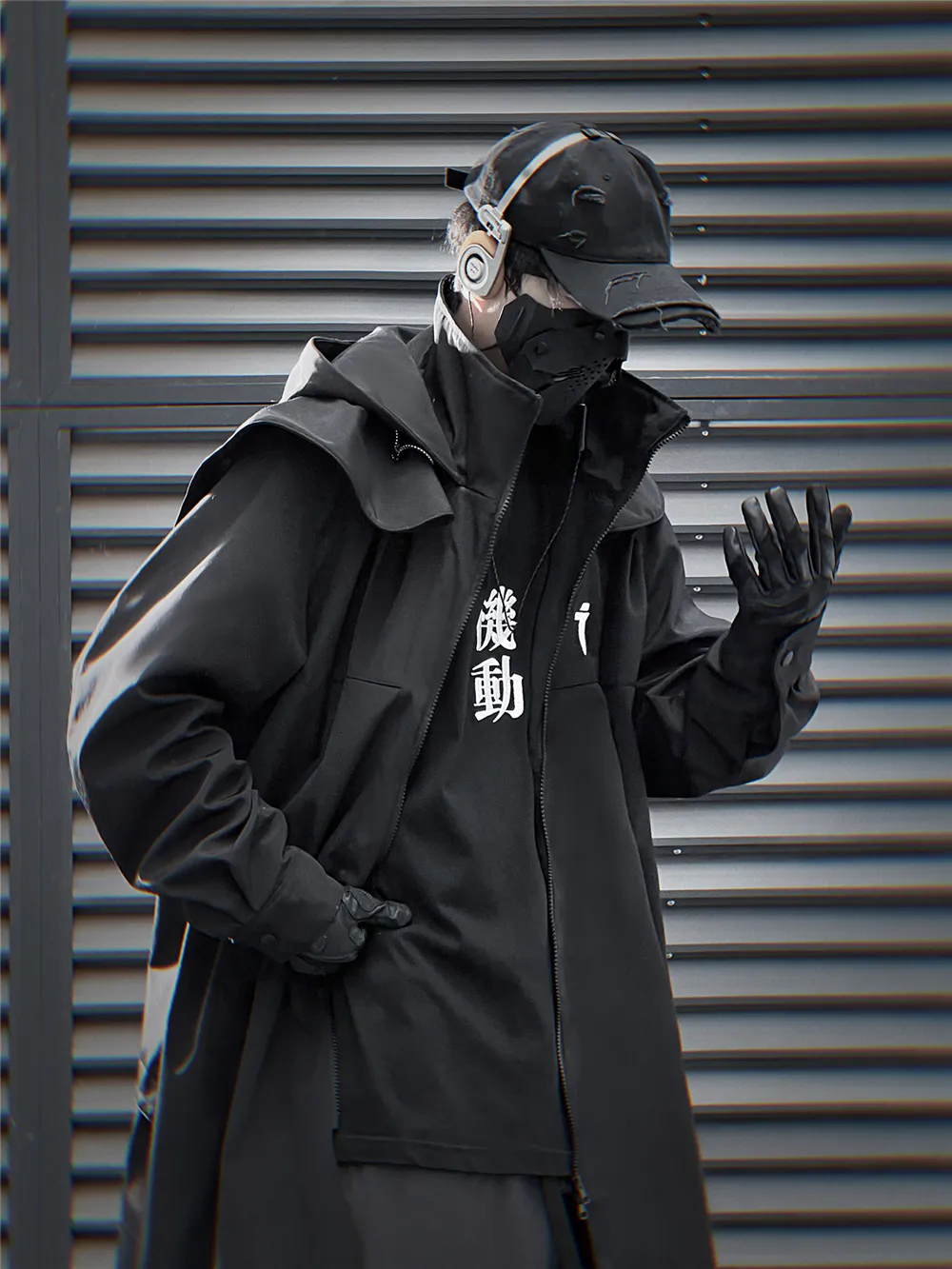 Bybb's Dark Tactical trench coat for Men - Autumn Bybb's Dark Tactical trench coat for Men - Autumn