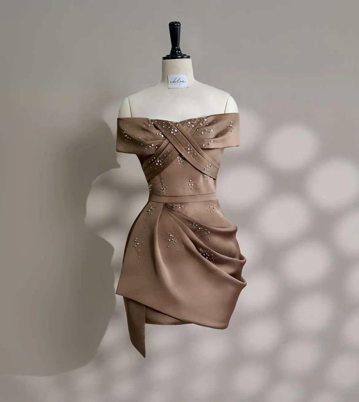 brown silk dress short Mocha Brown Collared Midi T-Shirt Dress - All Dresses
