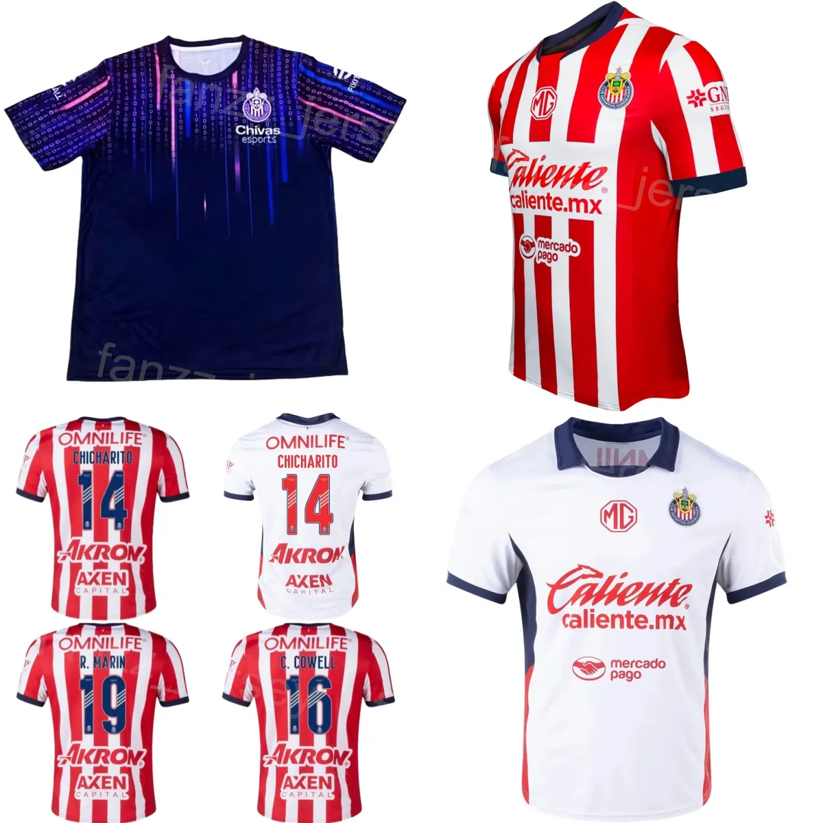 Uniforme chivas 2016 hotsell