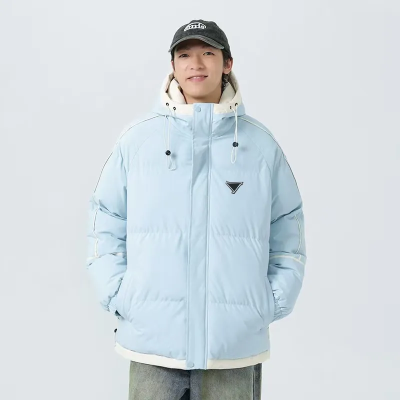 Heren donsjas met capuchon modieuze pufferjas winter_voghion.com