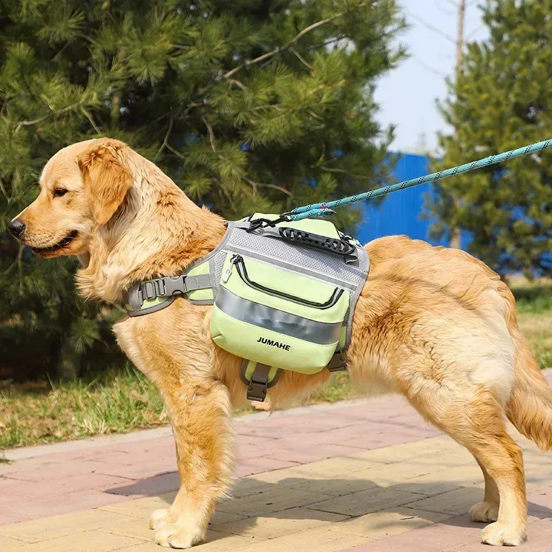 Large Dog Harness Backpack for Training, Reflective