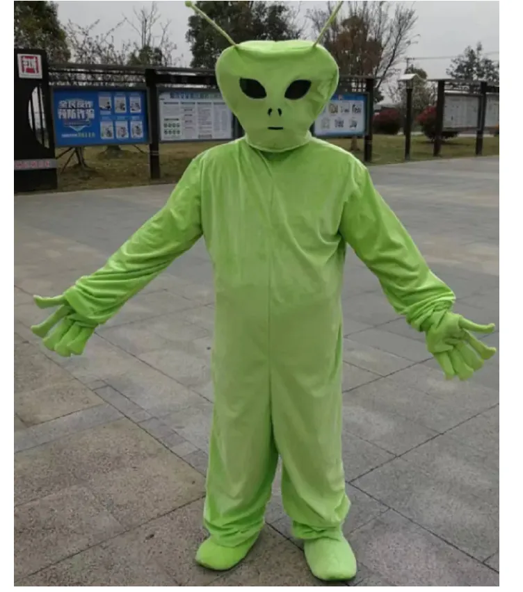 Professional Alien Elf Mascots For Stage Performances And