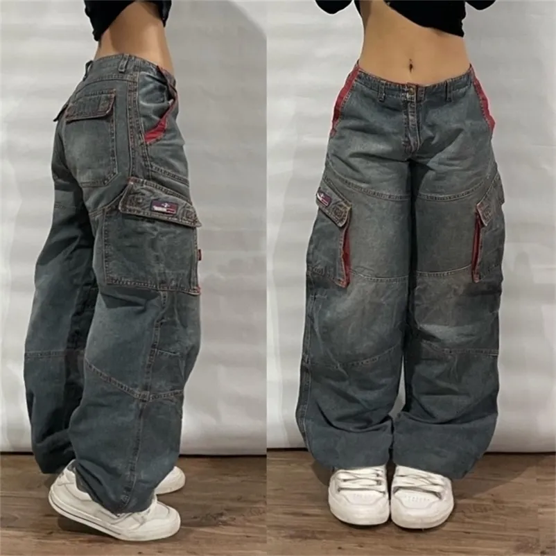 パンツ PEOPLESTYLE Multi-pocket Jeans PEOPLESTYLE*日本未入荷 マルチポケット ワイドレッグ デニム