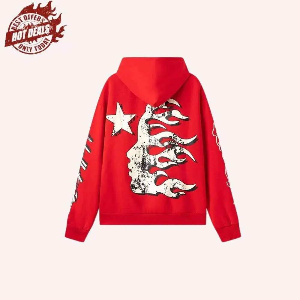 Herren Hoodie Mit Stern- Und Buchstabenprint Sweatshirt Pullover_voghion.com