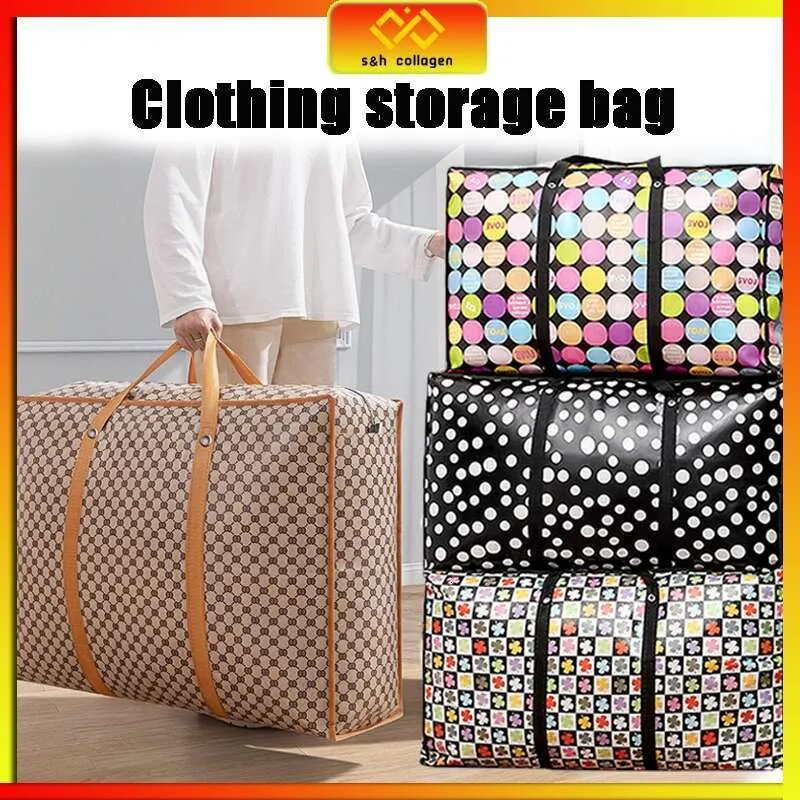 Waterproof Large Storage Bag Heavy Duty, Zipped, for Travel