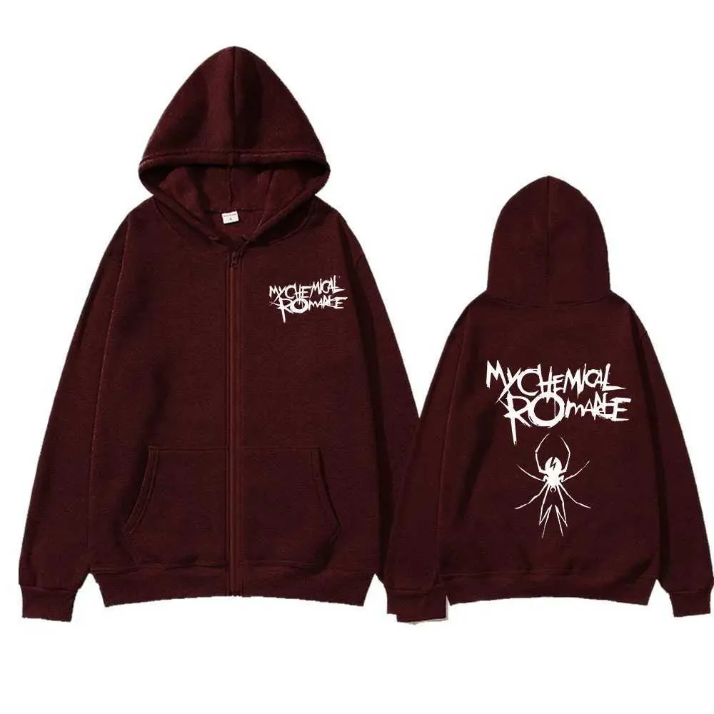 My chemical romance zip up hoodie hot sale