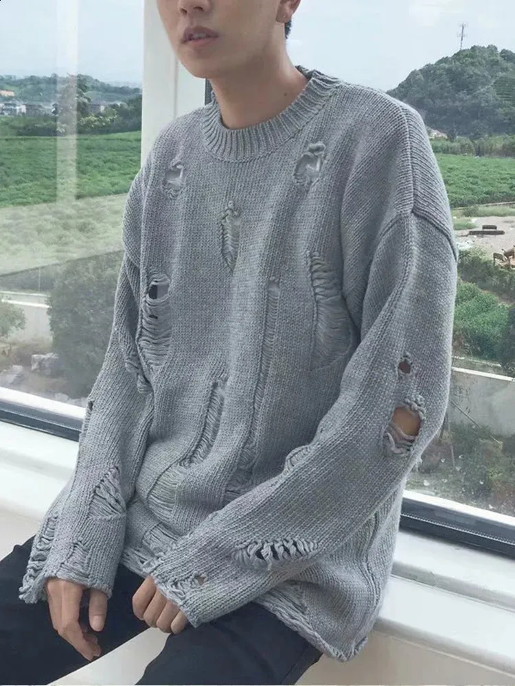 Casual Gradual Change Tassel Weave Turtleneck Tops Casual Gradual Change Tassel Weave Turtleneck Tops