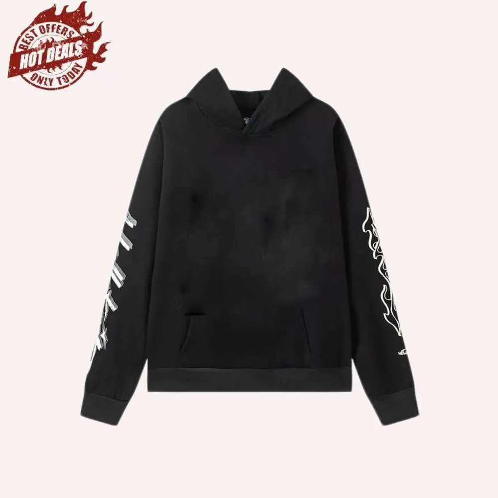 Herren Hoodie Mit Stern- Und Buchstabenprint Sweatshirt Pullover_voghion.com