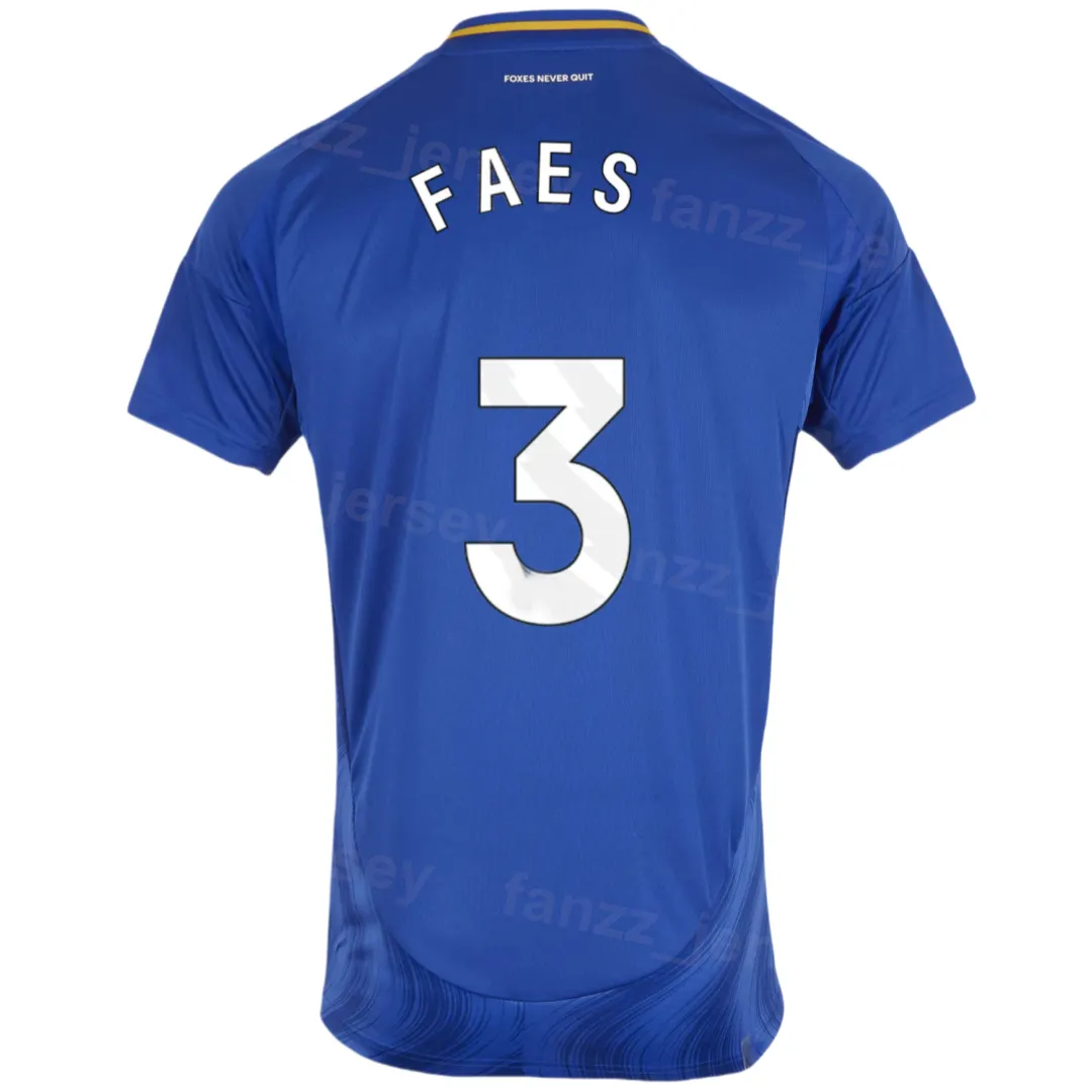 Club 24/25 Leicester Soccer City 9 Jamie Vardy Jerseys 30 Mads