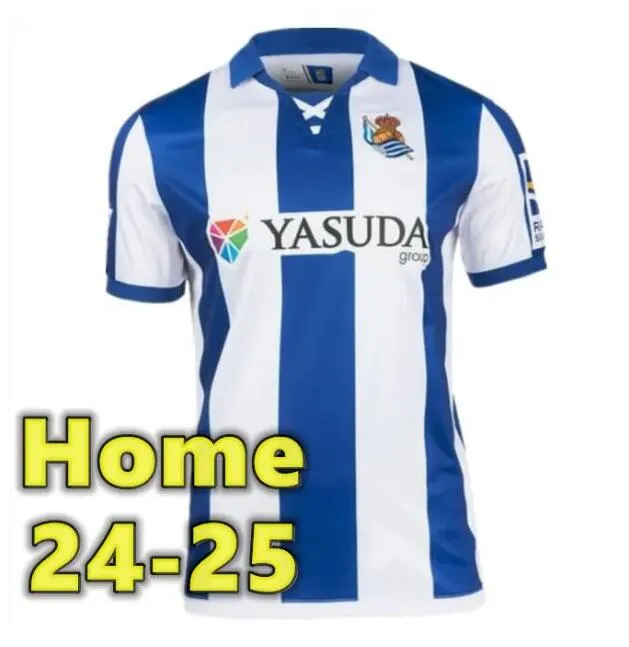 Men's 4XL Real Sociedad Soccer Jersey Third Shirt with Short