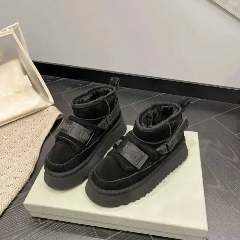 Farmer velúr téli női csizma divatos 2024 hó lányoknak grafikus platform csizma casual vastag_voghion.com