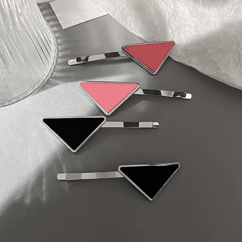 Luxury Designer Triangle Hair Clip Four Colors,... From  display picture 1