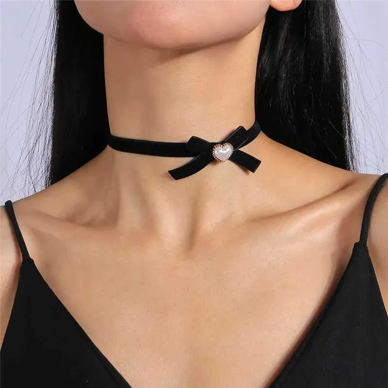 Pizzo Cuore Collana Girocollo Bavaglino Gotico Punk Croce Pizzo Cuore Collana Girocollo Bavaglino Gotico Punk Croce
