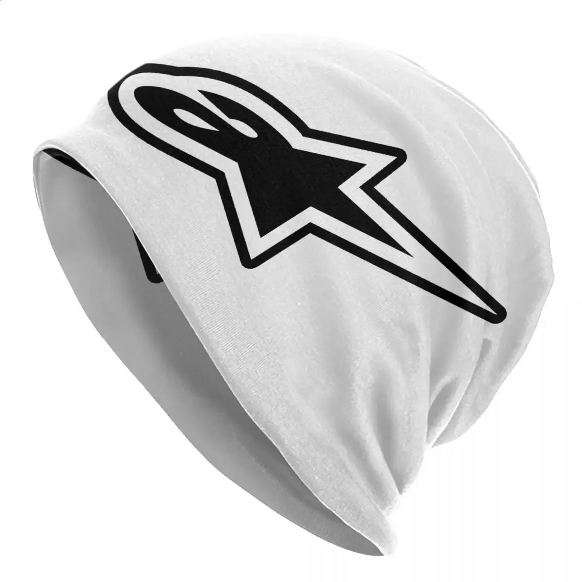 Womens Warm Winter Enduro Cross Skull Knit Hat - Off-Road
