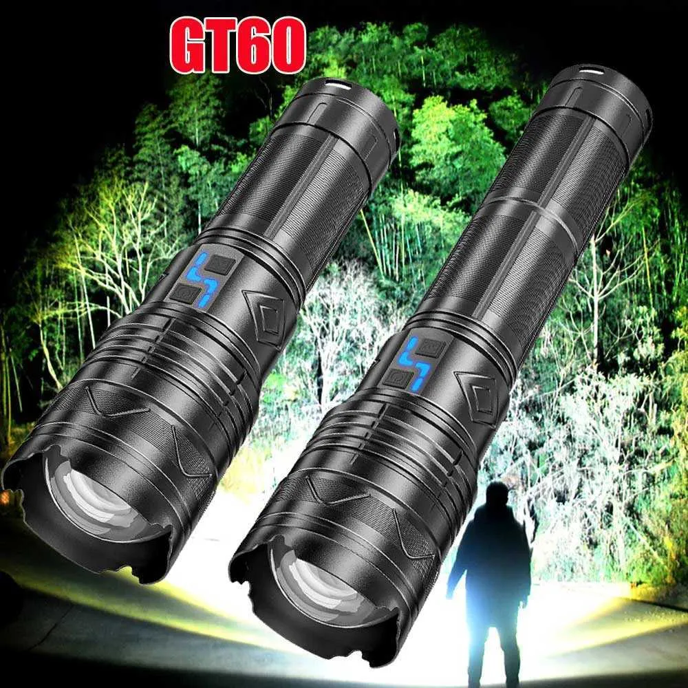 LED Flashlight Q8 with 160 Lumens, Rechargeable 32000mAh Battery