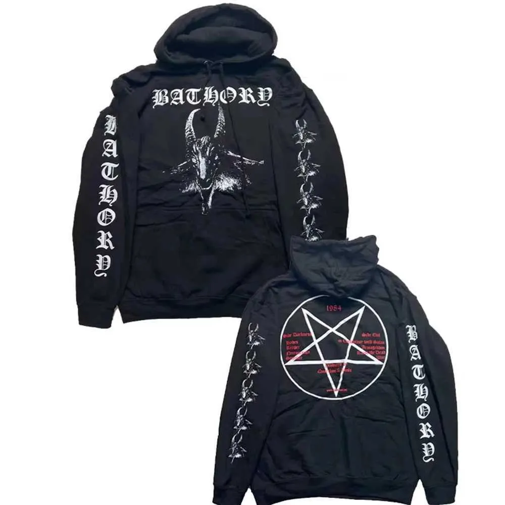 Big Hood Hoodies Heavy Metal Inspired Zip Up: Sudadera Con Capucha