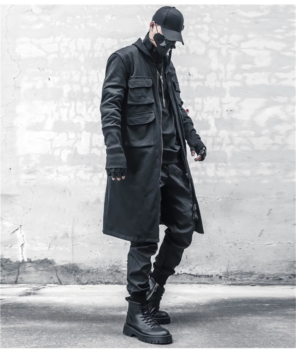 PANERO \"TRENCH COAT\"（BLACK） trench coat