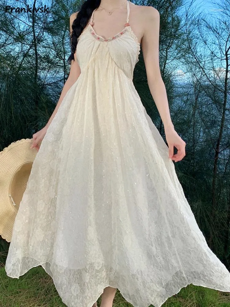 Elegant Simple Dresses: Womens White Backless Summer Dress Shop