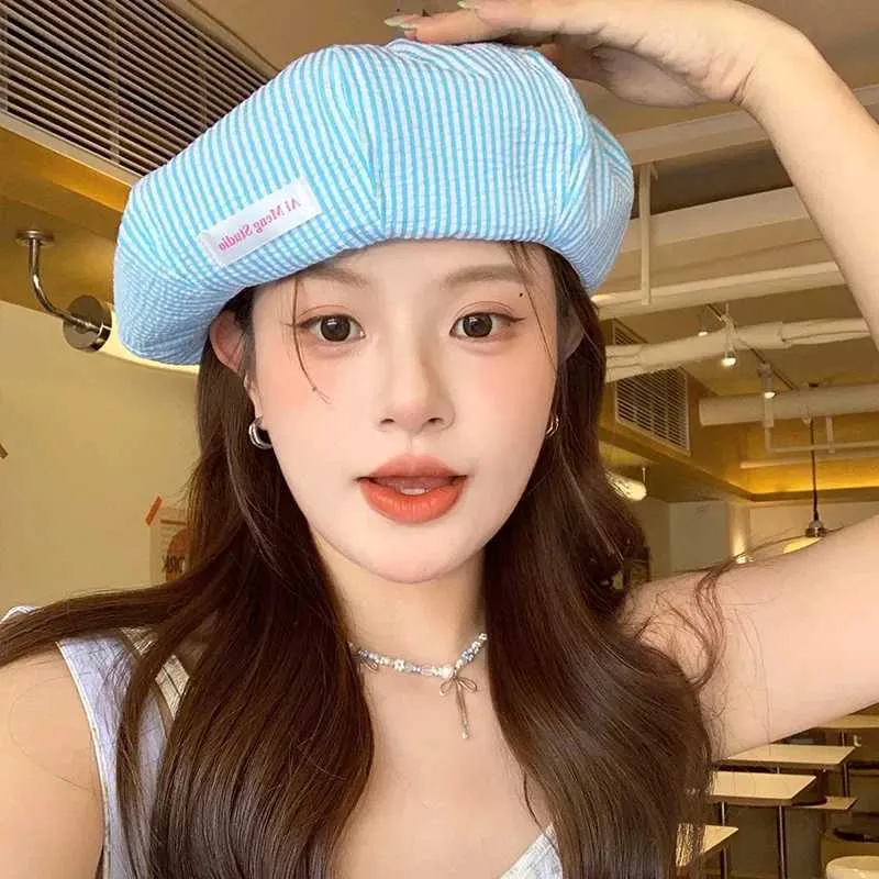tunagute(ツナグテ) PON!PON!ribbon beret 477A2351_41ad8a93-ec45-4b6b-