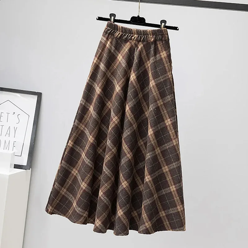 Tweed Plus Size Plaid Skirt Nordstrom Rack Aliexpress Plaid Maxi A